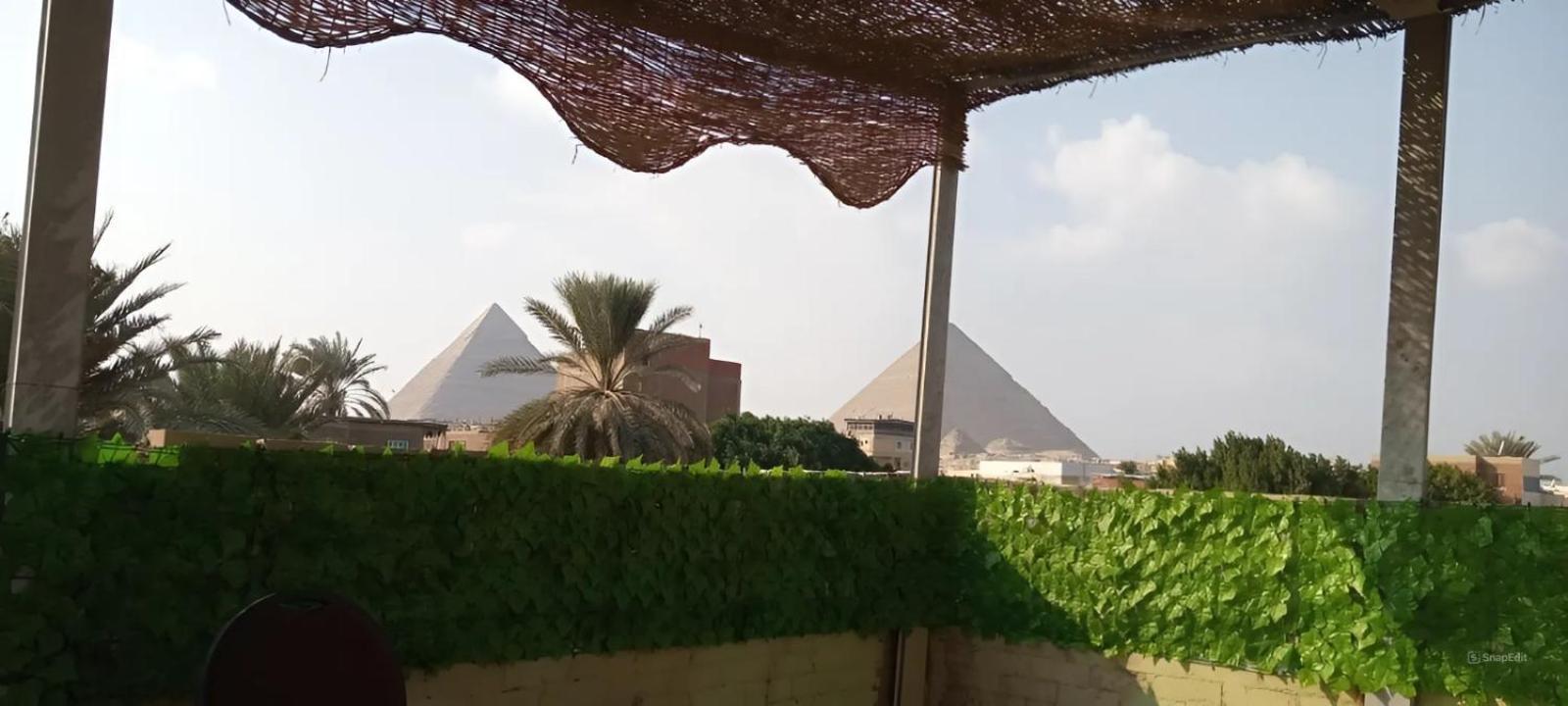 Next To The Giza Pyramids *